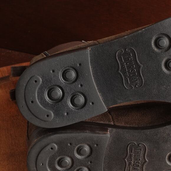 Thursday Boot Company Womens SZ 8.5 Brown Duchess Chelsea Suede Pull On Western - Picture 10 of 15